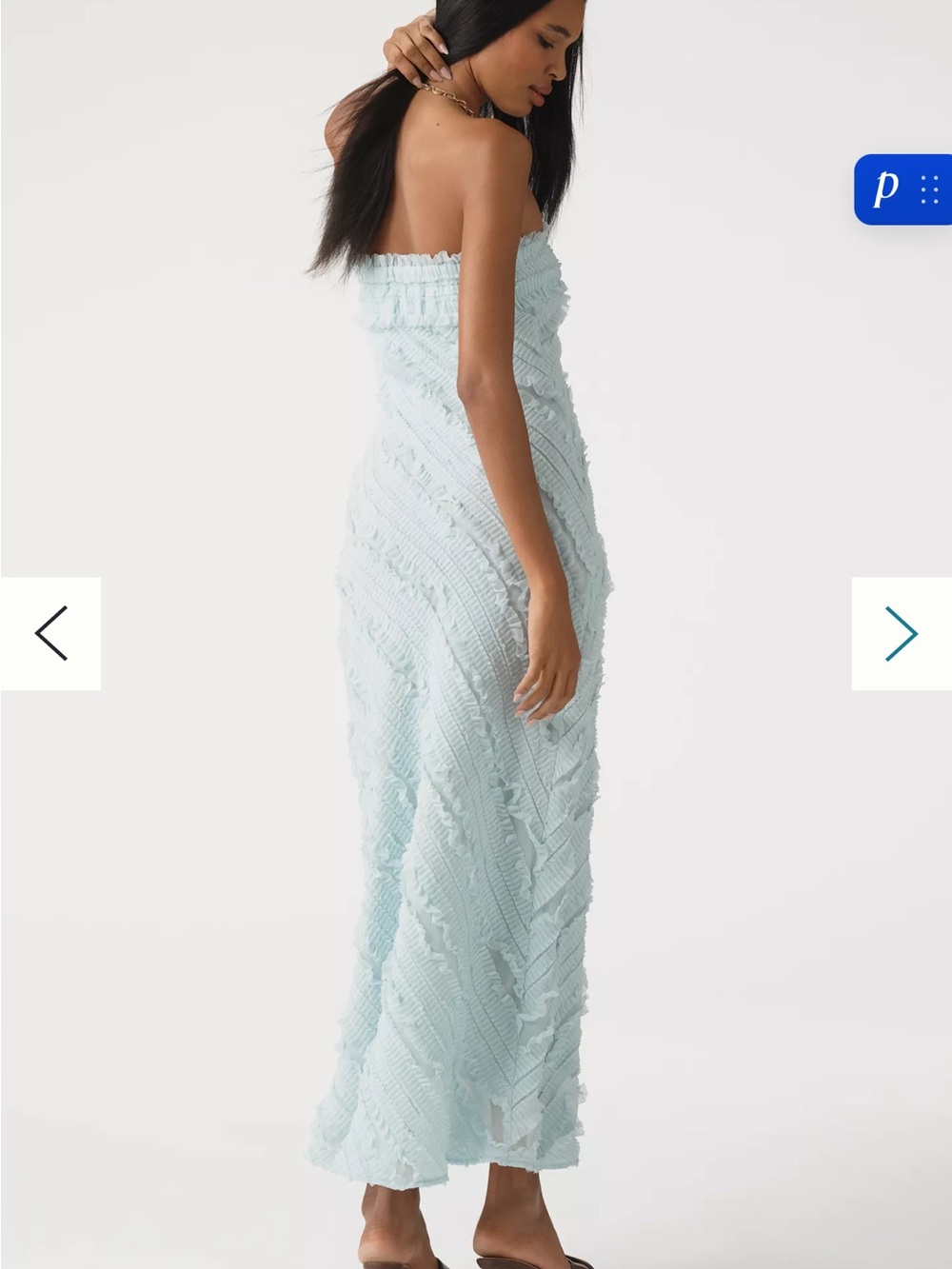 Anthropology Maxi Dress Endless Rose - Picture 2 of 6